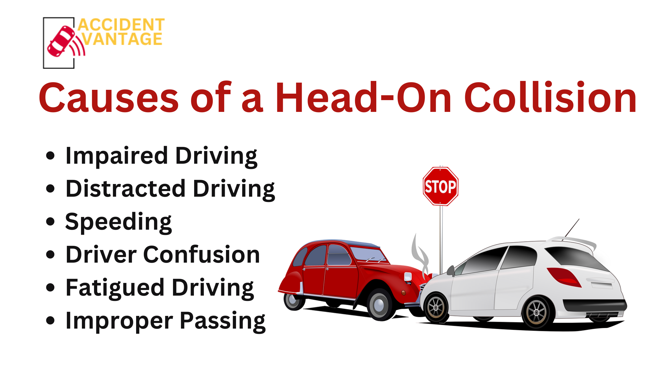 Causes of a Head-On Collision